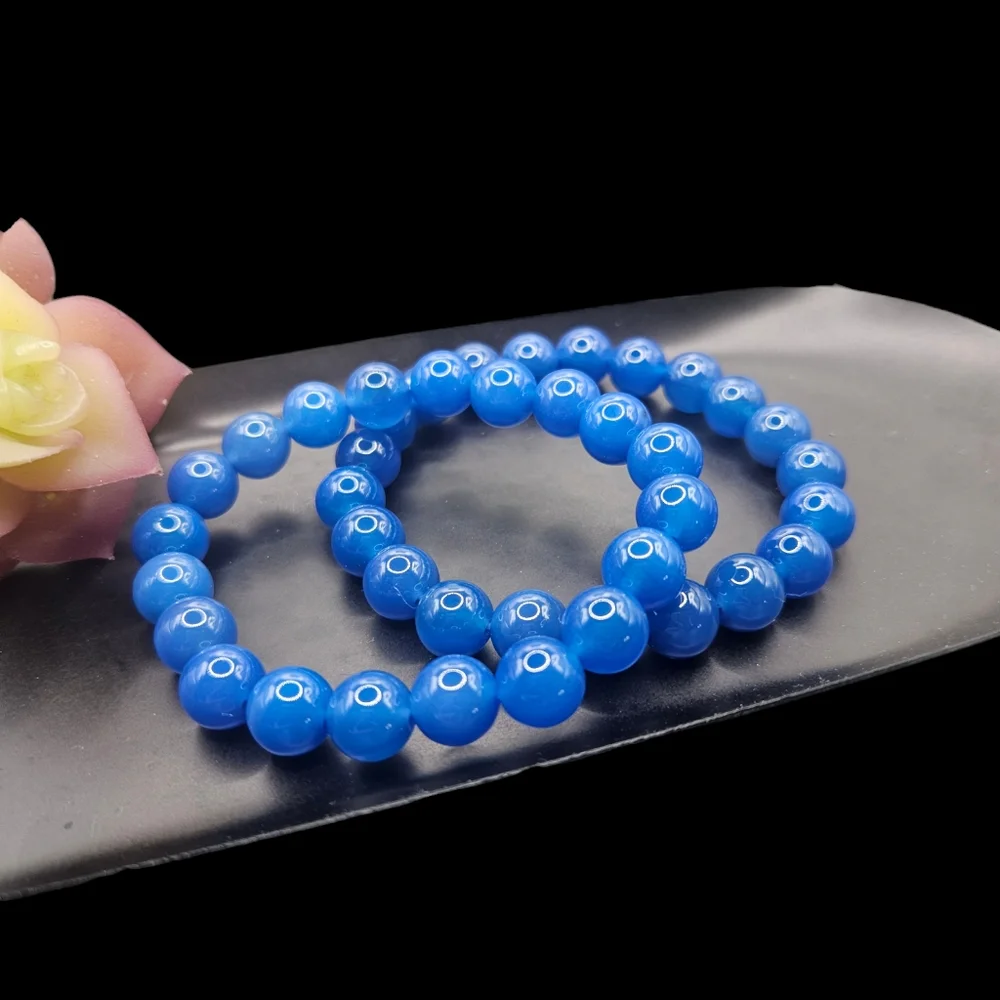 Blue Agate Bracelet - Picture 1 of 2